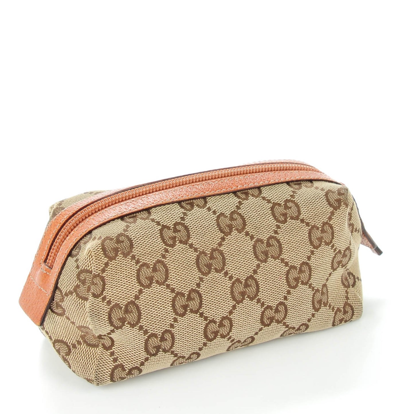 Monogram Small Cosmetic Case Tan