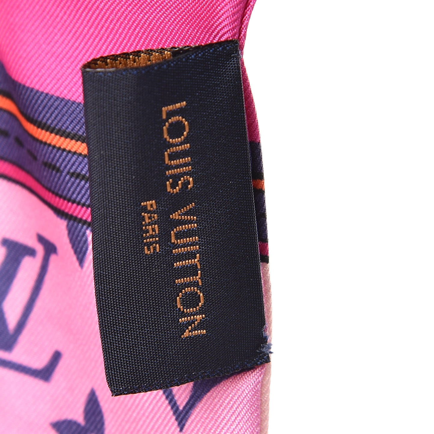 Silk Monogram Superstition Bandeau Rose