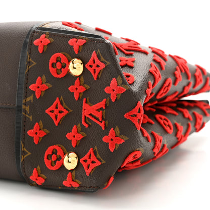 Louis Vuitton Veau Cachemire Tote W PM Chocolate 9 of 11