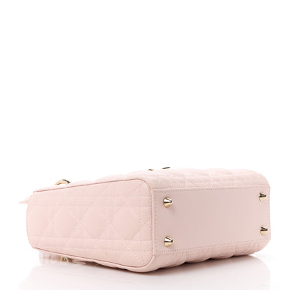 Christian Dior Lambskin Cannage Small My ABCDior Lady Dior Pink 4 of 15