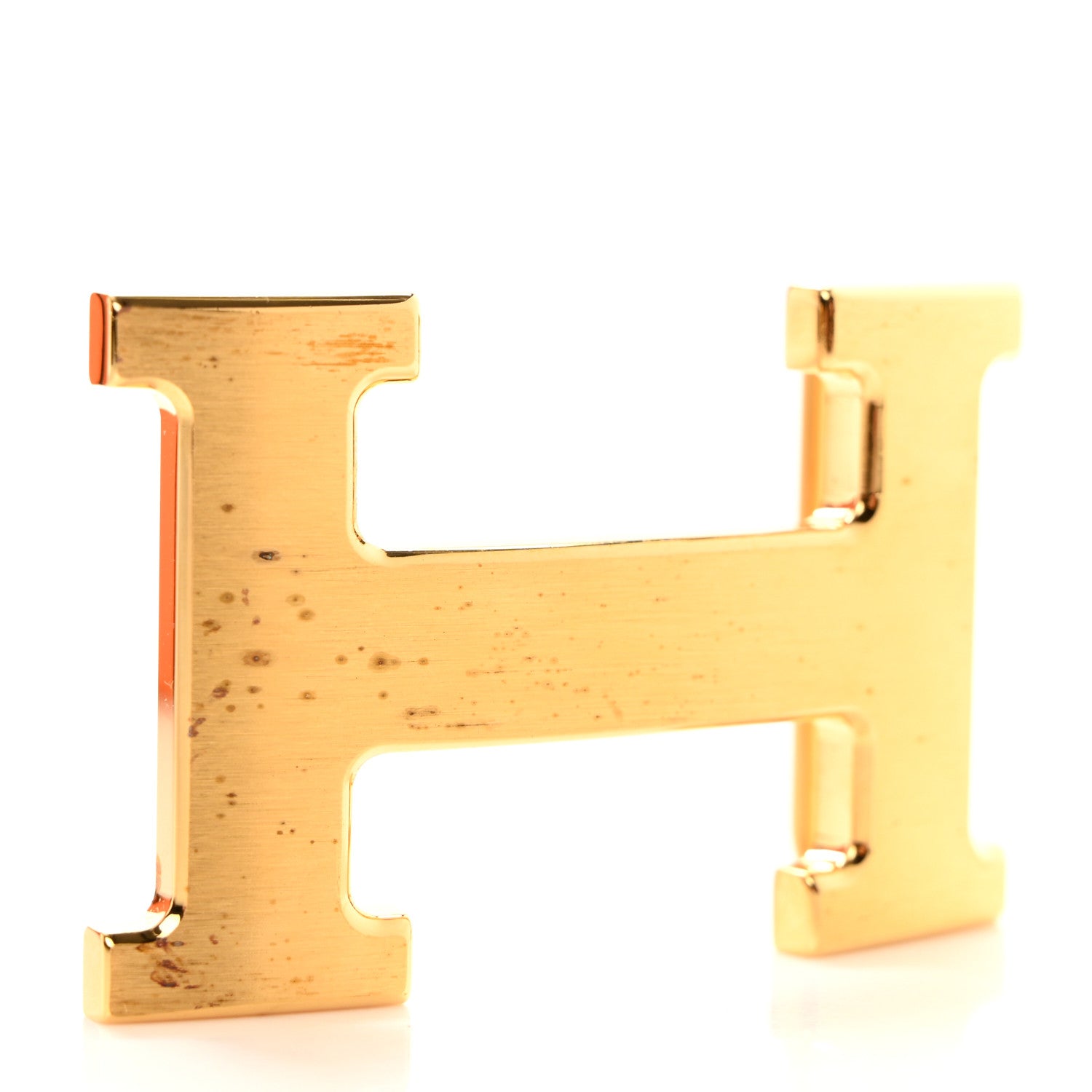 Hermes Box Togo 32mm H Belt 80 32 Black Gold 7 of 8