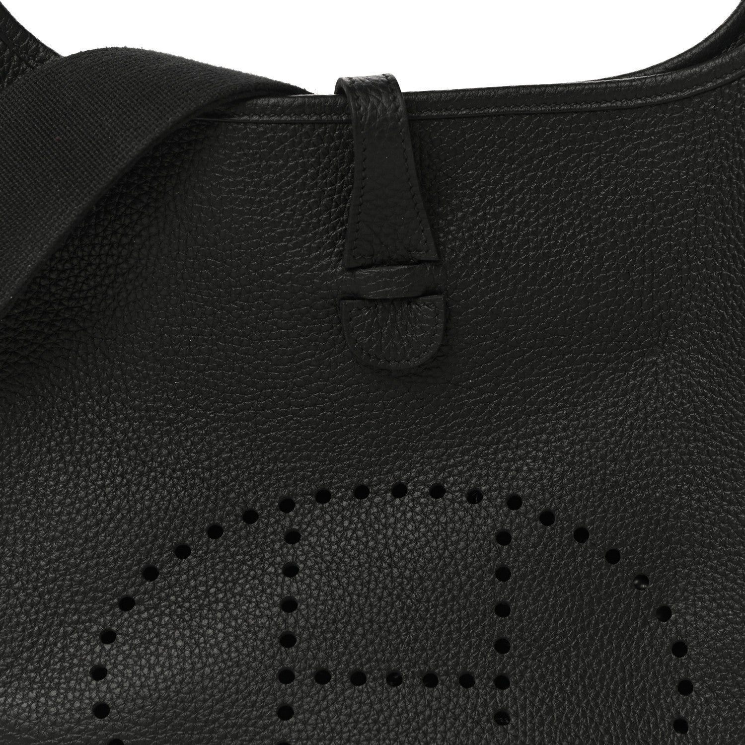 Hermes Taurillon Clemence Evelyne III PM Black 7 of 11