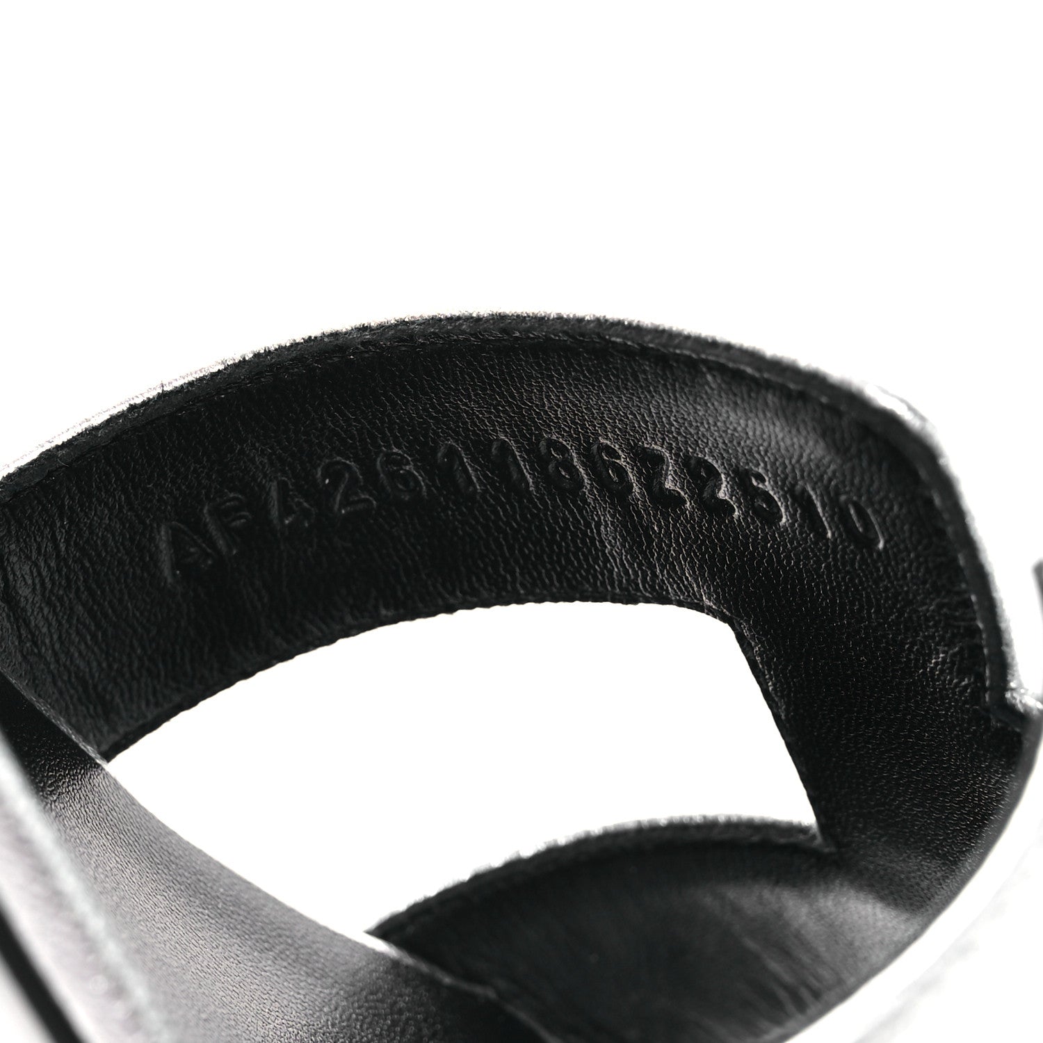 Hermes Metallic Nappa Oasis Sandals 41 Argent 10 of 11