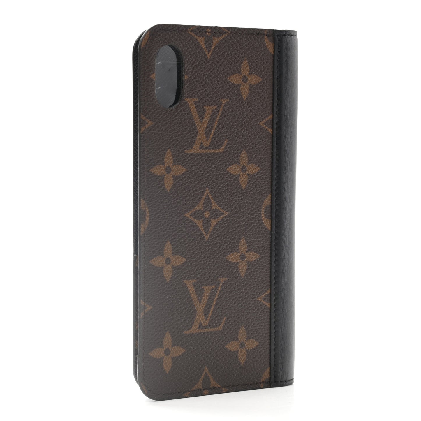 Monogram iPhone XS Max Folio Case Black