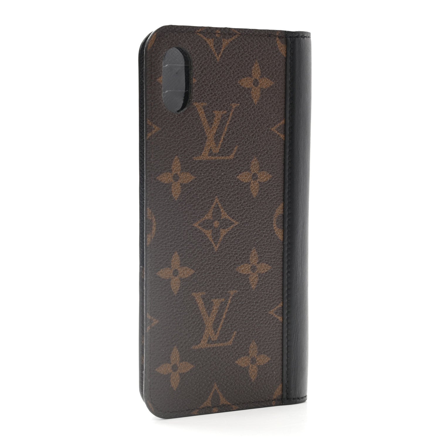 Louis Vuitton Monogram iPhone XS Max Folio Case Black 3 of 7