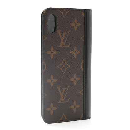 Louis Vuitton Monogram iPhone XS Max Folio Case Black 3 of 7