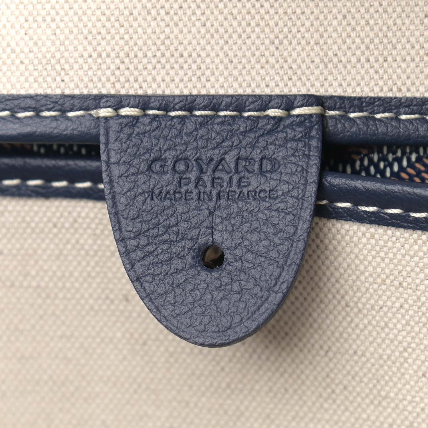 Goyard Goyardine Artois PM Navy 6 of 9