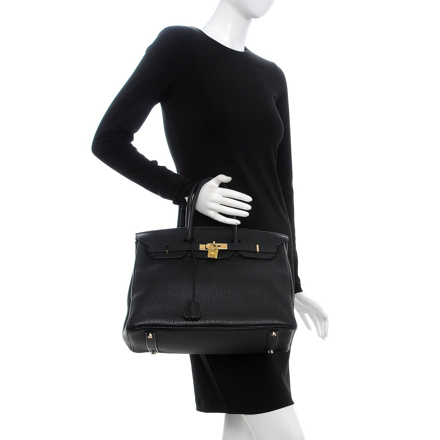 Togo Birkin 35 Black
