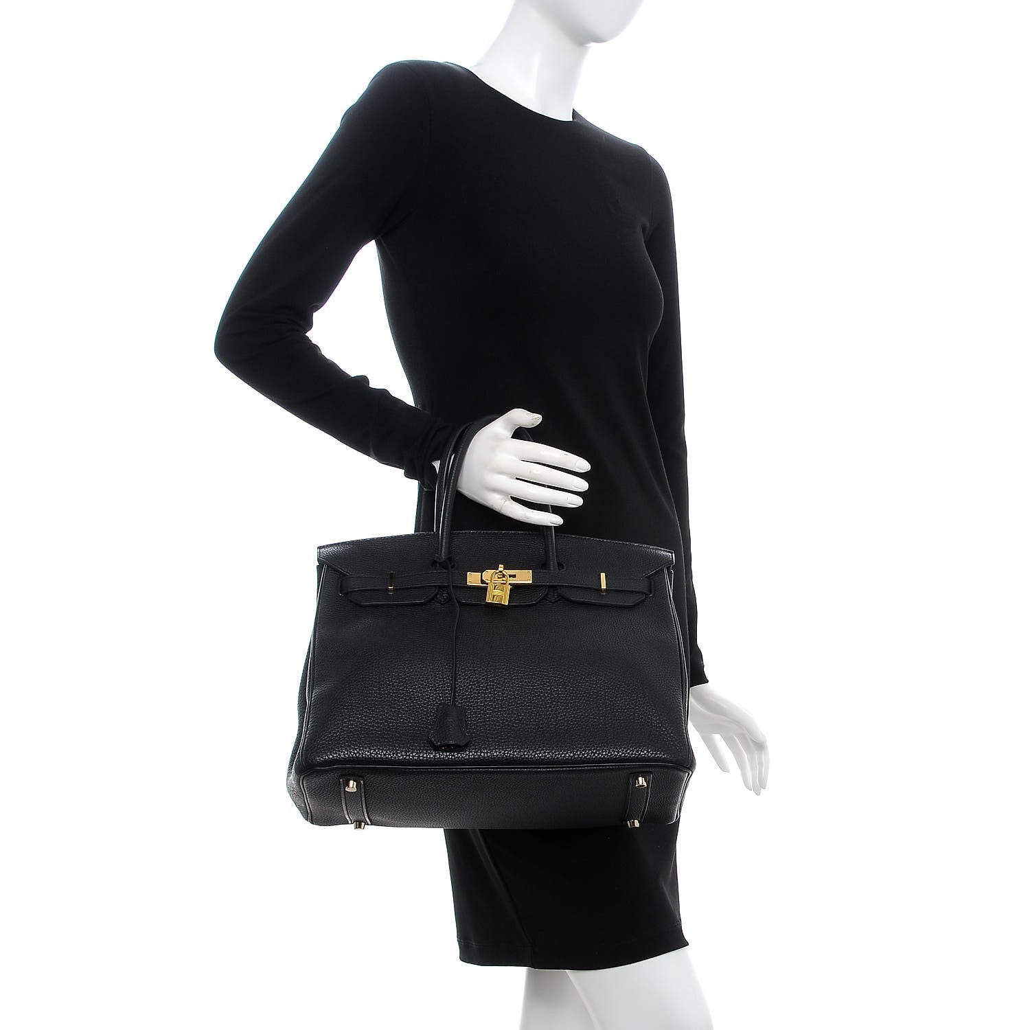 Hermes Togo Birkin 35 Black 2 of 35