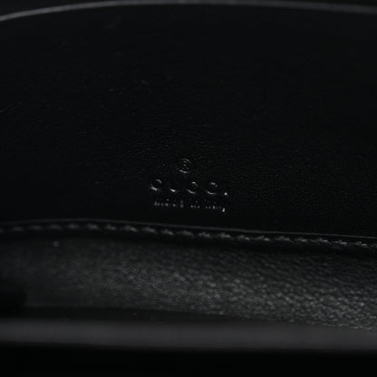 Gucci Guccissima Large Twins Zip Around Wallet Black 6 of 8