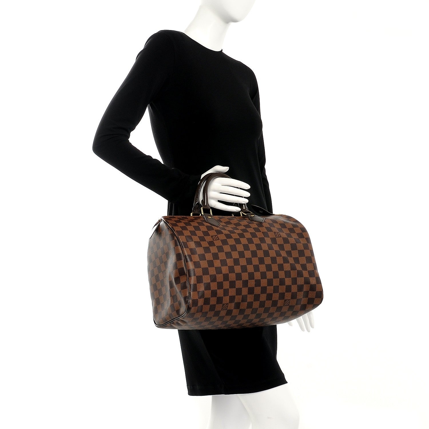 Louis Vuitton Damier Ebene Speedy 35 2 of 8
