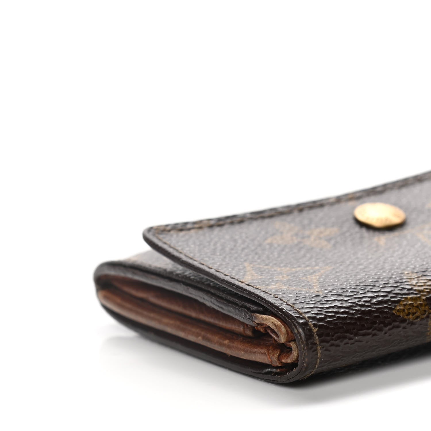 Louis Vuitton Monogram Porte-Monnaie Plat Coin Purse 11 of 14