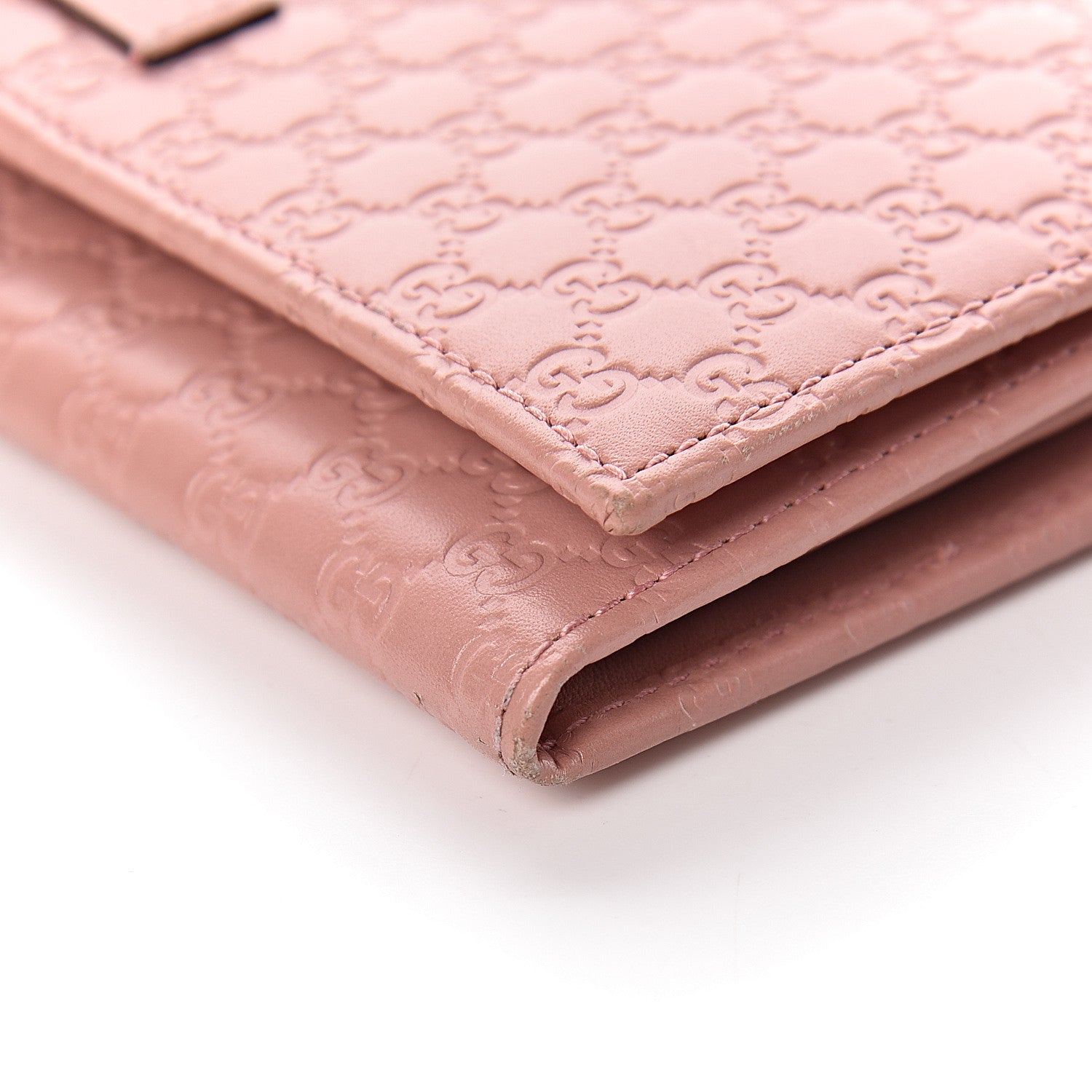 Gucci Soft Microguccissima Continental Wallet Soft Pink 10 of 13