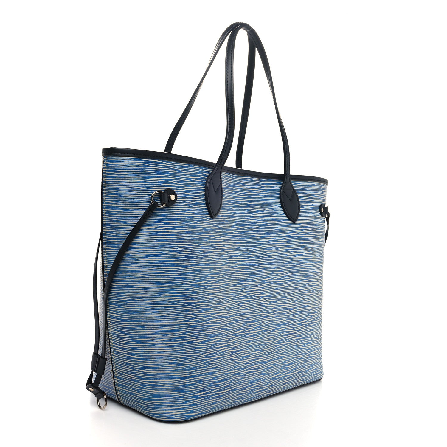 Louis Vuitton Epi Neverfull MM Denim Light 4 of 13