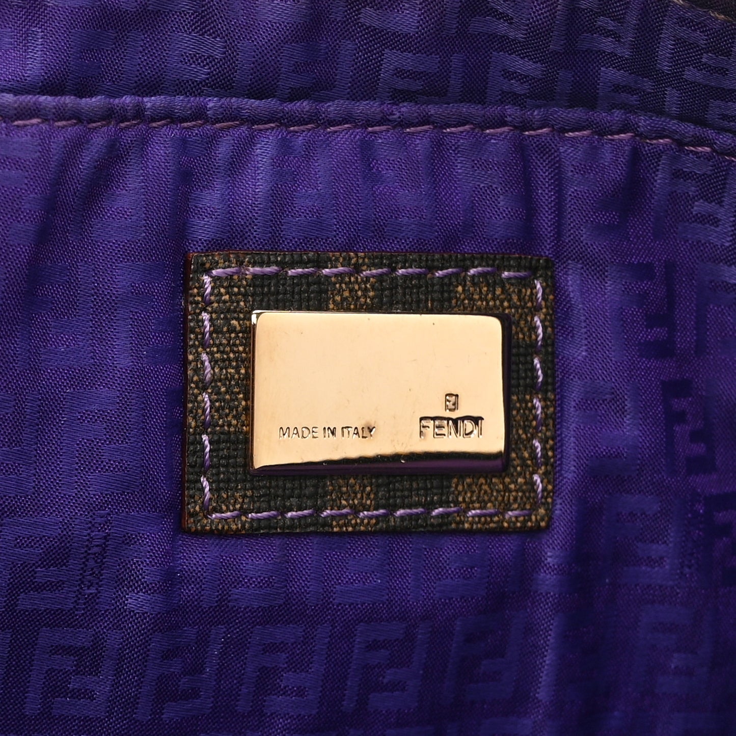 Zucca Spalmati Pochette Tobacco Viola