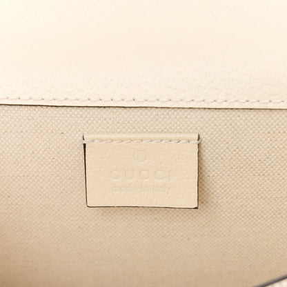 Gucci Textured Calfskin Crystal Small Dionysus Shoulder Bag Mystic White 6 of 12