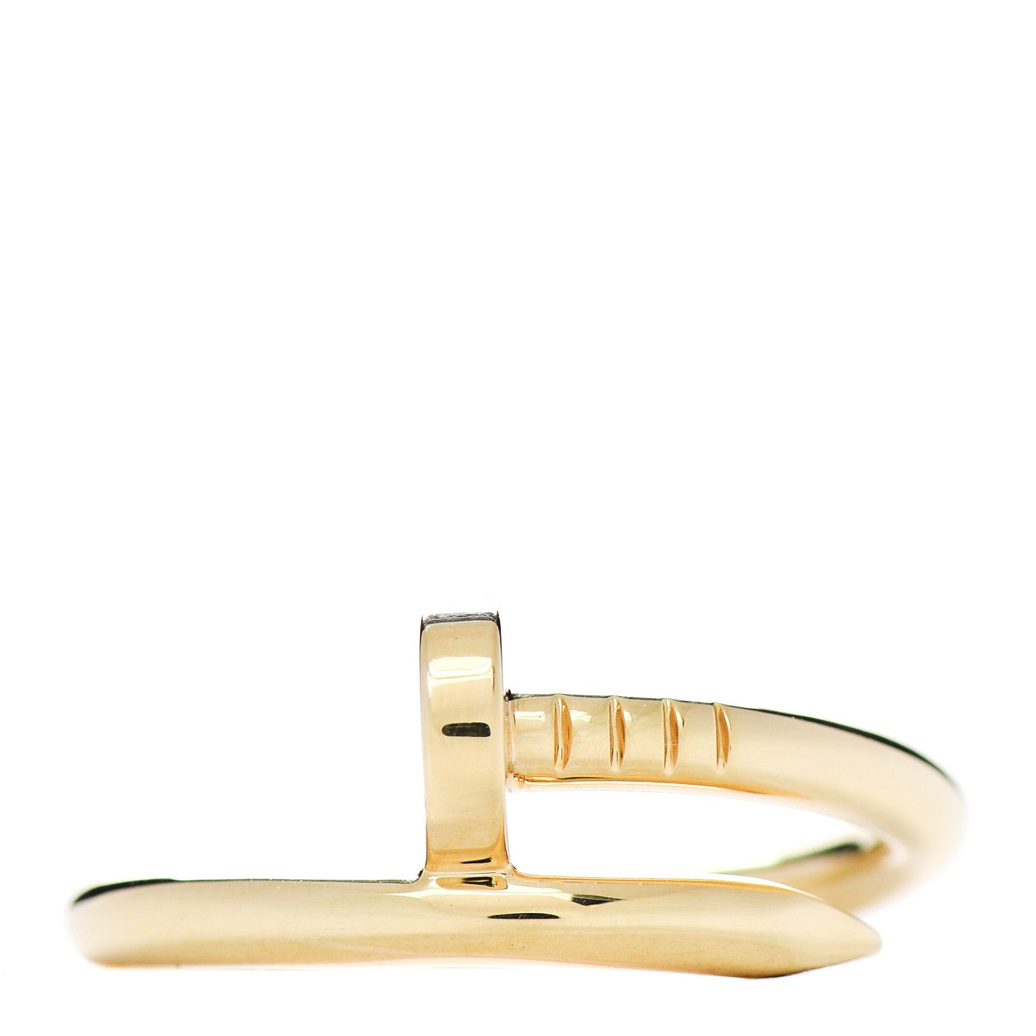Cartier 18K Yellow Gold Juste Un Clou Ring 62 10 1 of 4