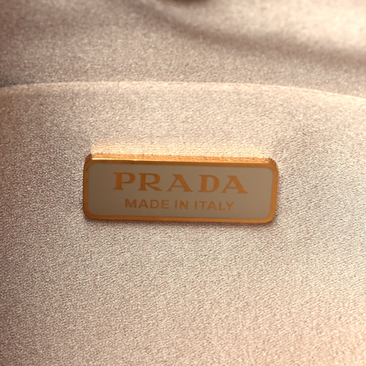 Prada Satin Crystal Cleo Adjustable Strap Shoulder Bag Platino 6 of 9