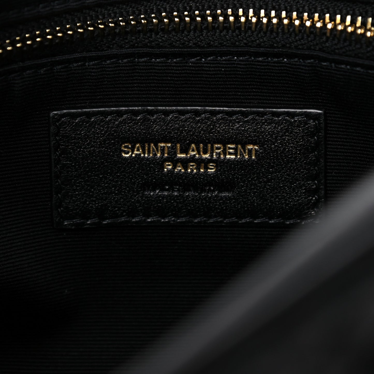 Lambskin Quilted Victoire Camera Bag Black
