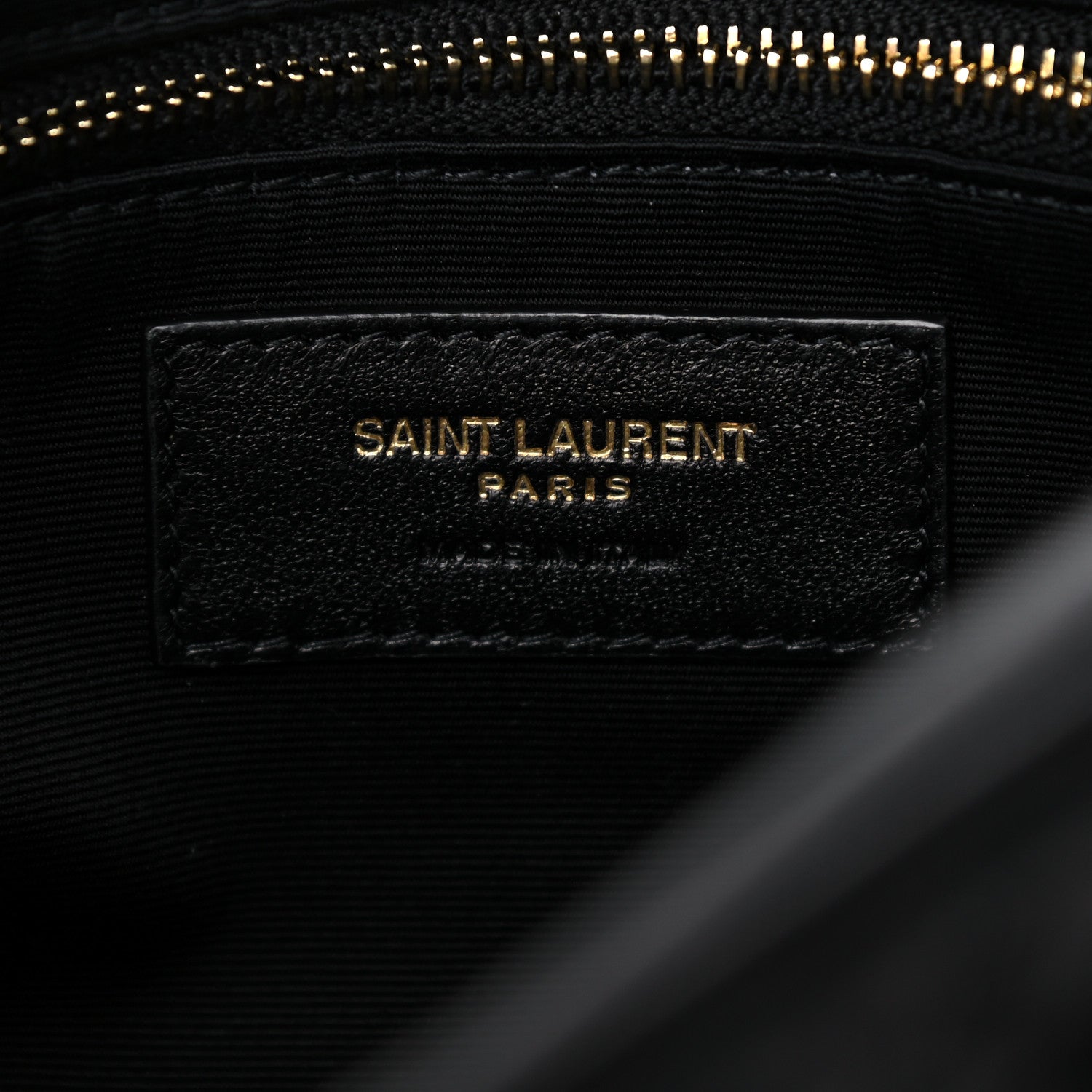 Saint Laurent Lambskin Quilted Victoire Camera Bag Black 6 of 9