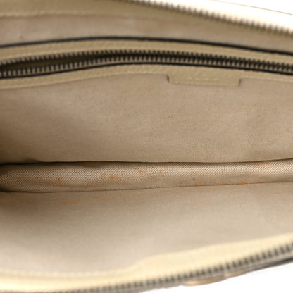Gucci GG Supreme Monogram Web Ophidia Portfolio Pouch Beige Ebony Mystic White 5 of 7