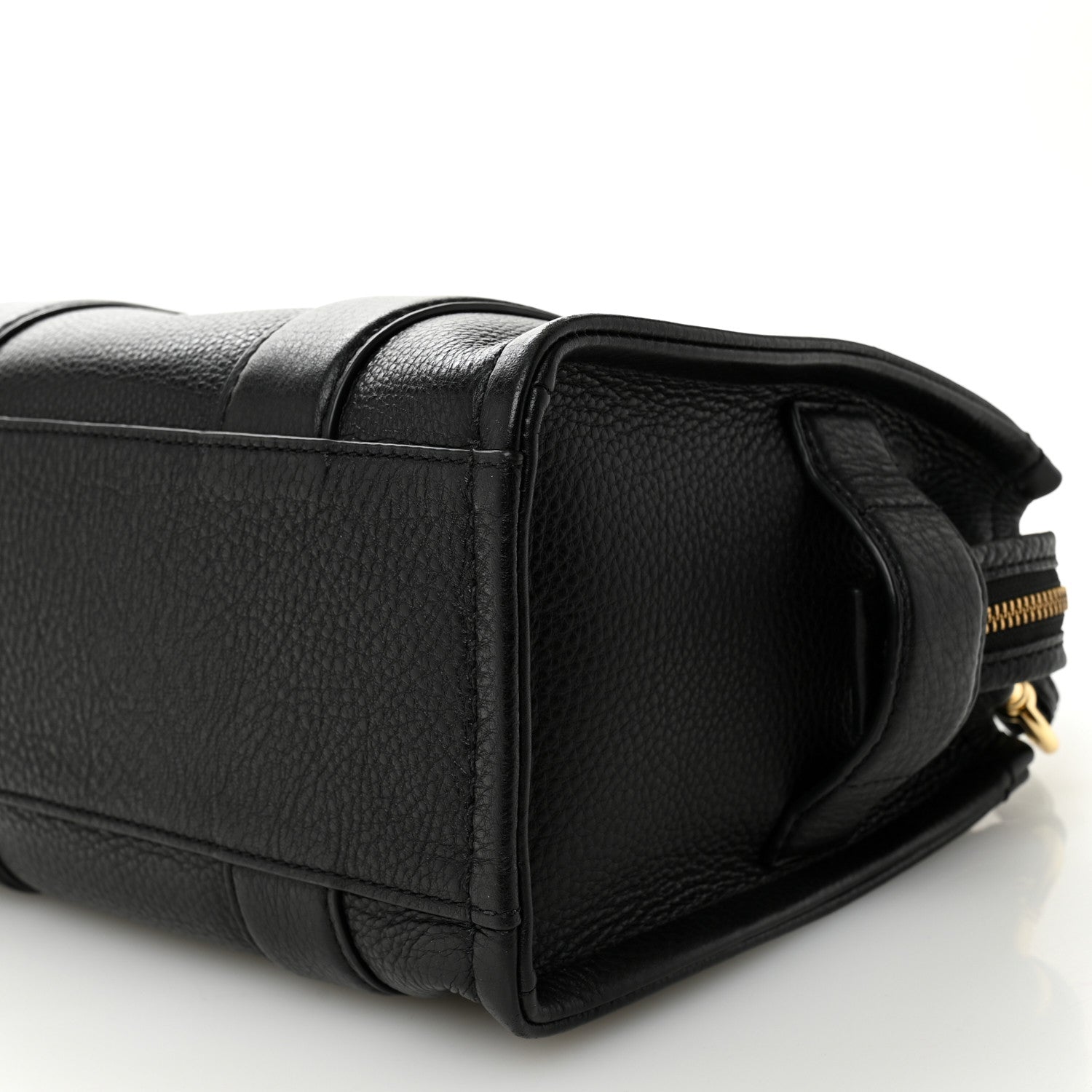 Marc Jacobs Grained Calfskin Small The Tote Bag Black 10 of 12