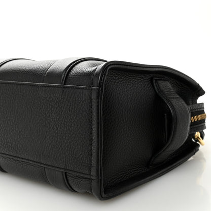Marc Jacobs Grained Calfskin Small The Tote Bag Black 10 of 12