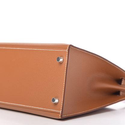 Hermes Epsom Kelly Sellier 28 Gold 7 of 11