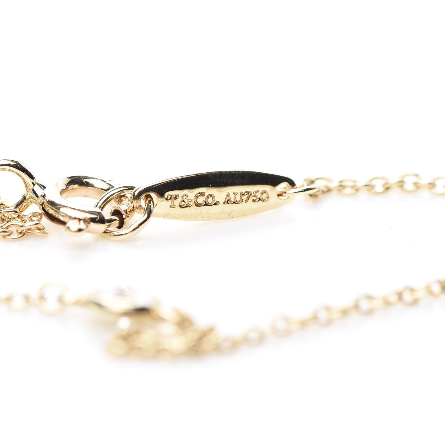Tiffany 18K Yellow Gold Diamond .08ct Elsa Peretti Diamonds by the Yard Bracelet 5 of 6