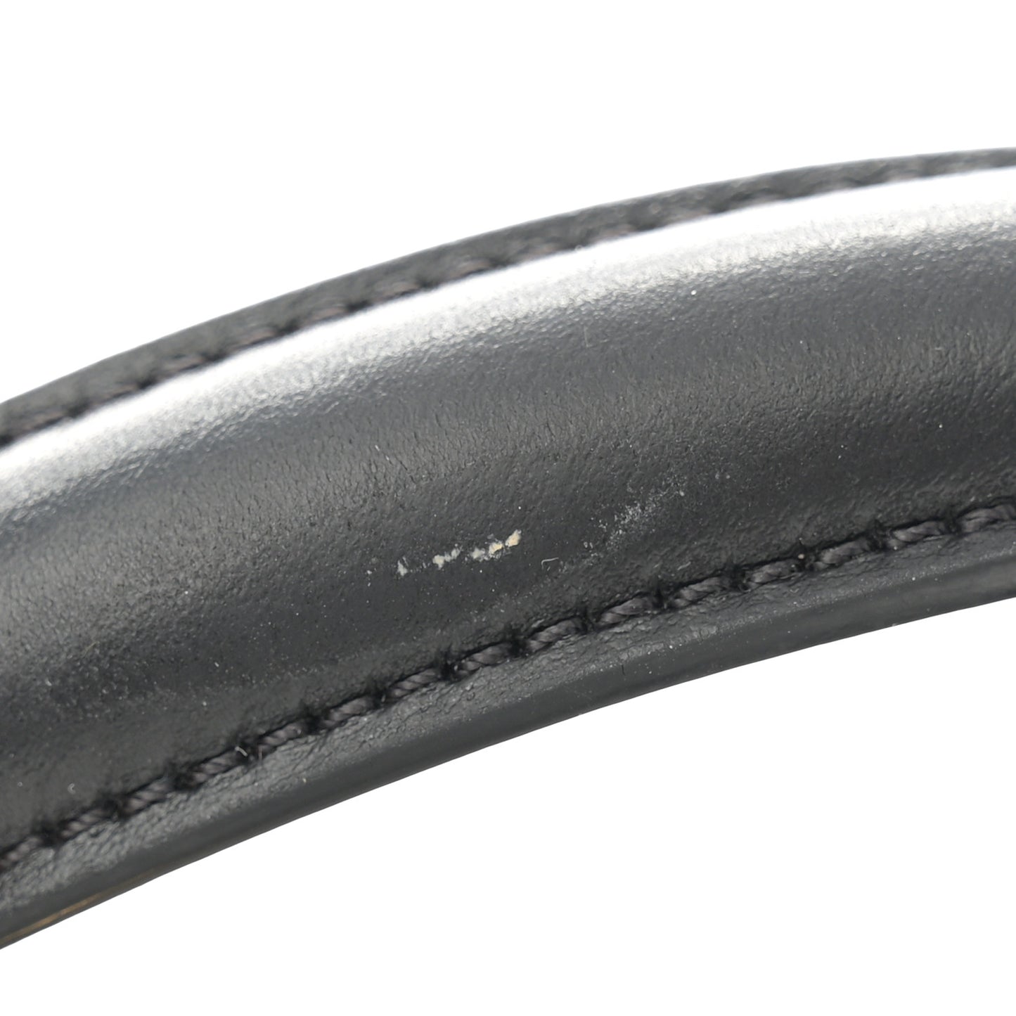 Calfskin Mini T Twist Top Handle Bag Black