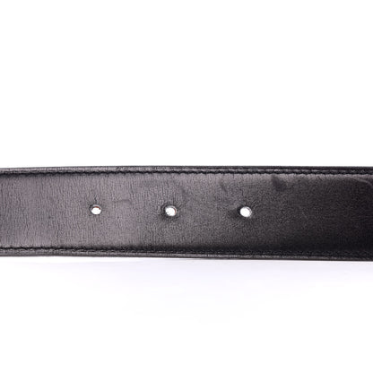 Hermes Box Togo 32mm H Belt 85 Black Gold 3 of 6
