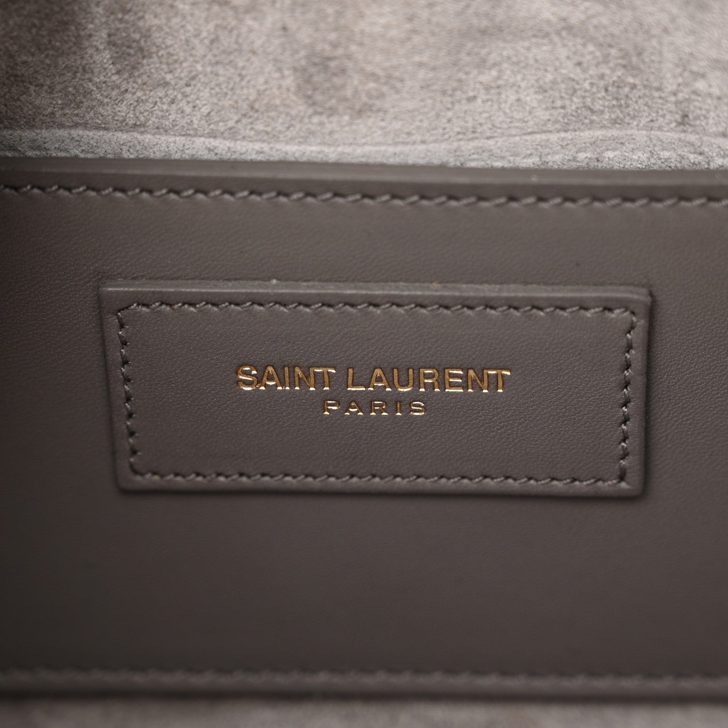 Saint Laurent Calfskin Classic Baby Duffle Fog 6 of 12