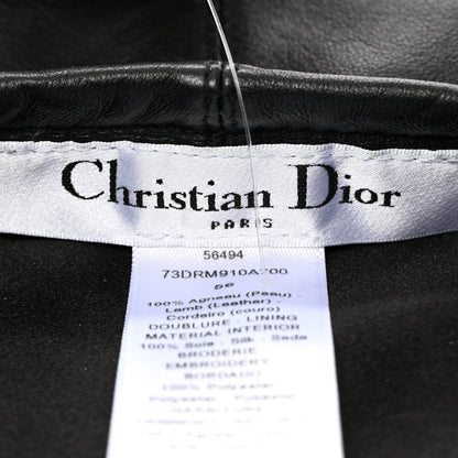 Christian Dior Lambskin D-Dream Beret 56 Black 7 of 8