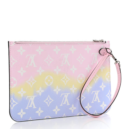 Louis Vuitton Monogram Escale Neverfull MM GM Pochette Pastel 3 of 8
