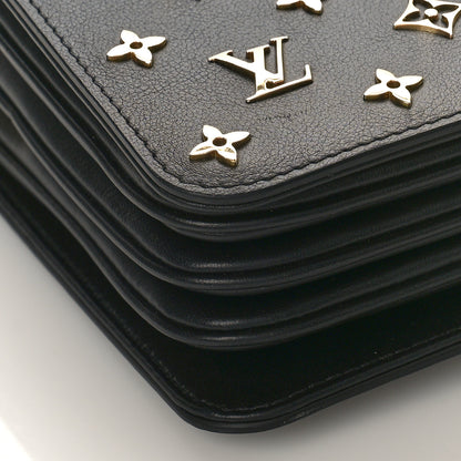 Louis Vuitton Calfskin Monogram Metal Rendez-Vous Black 8 of 9