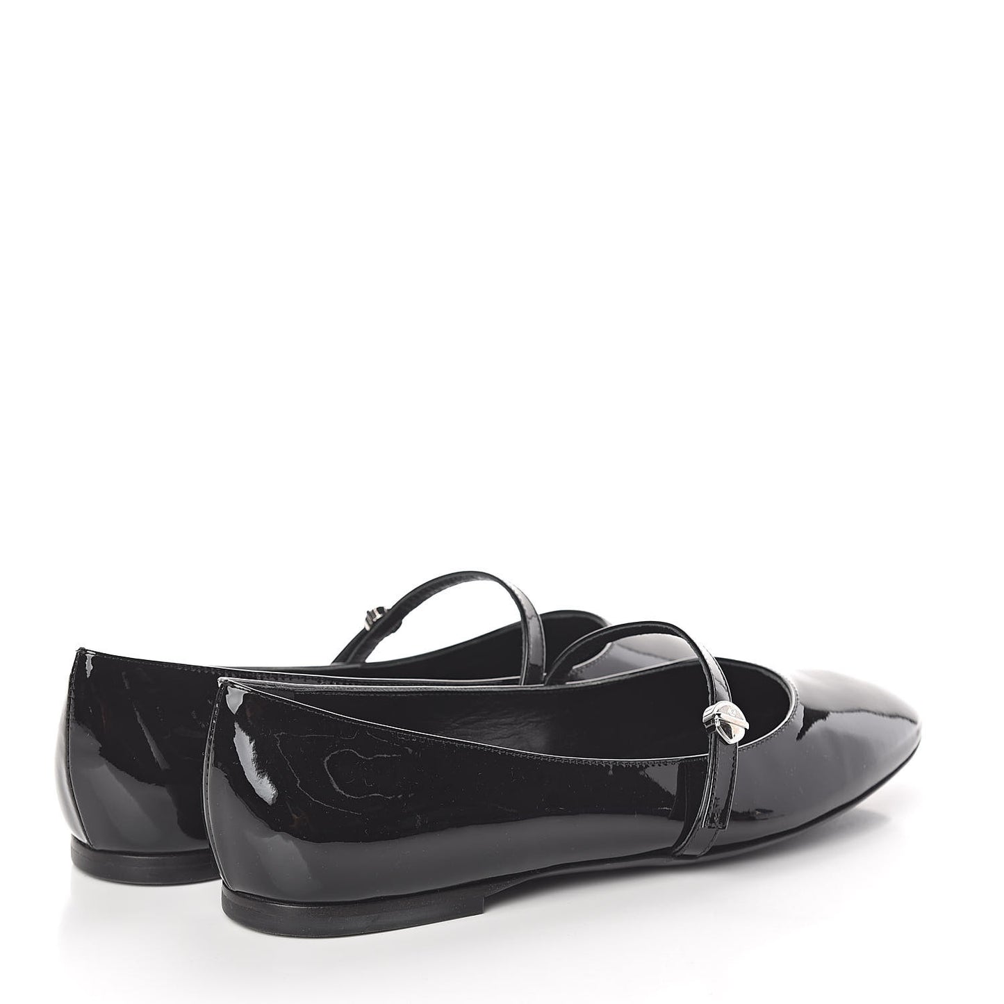 Patent Uniformes Ballet Flats 38 Black