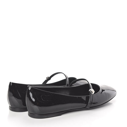 Louis Vuitton Patent Uniformes Ballet Flats 38 Black 4 of 7