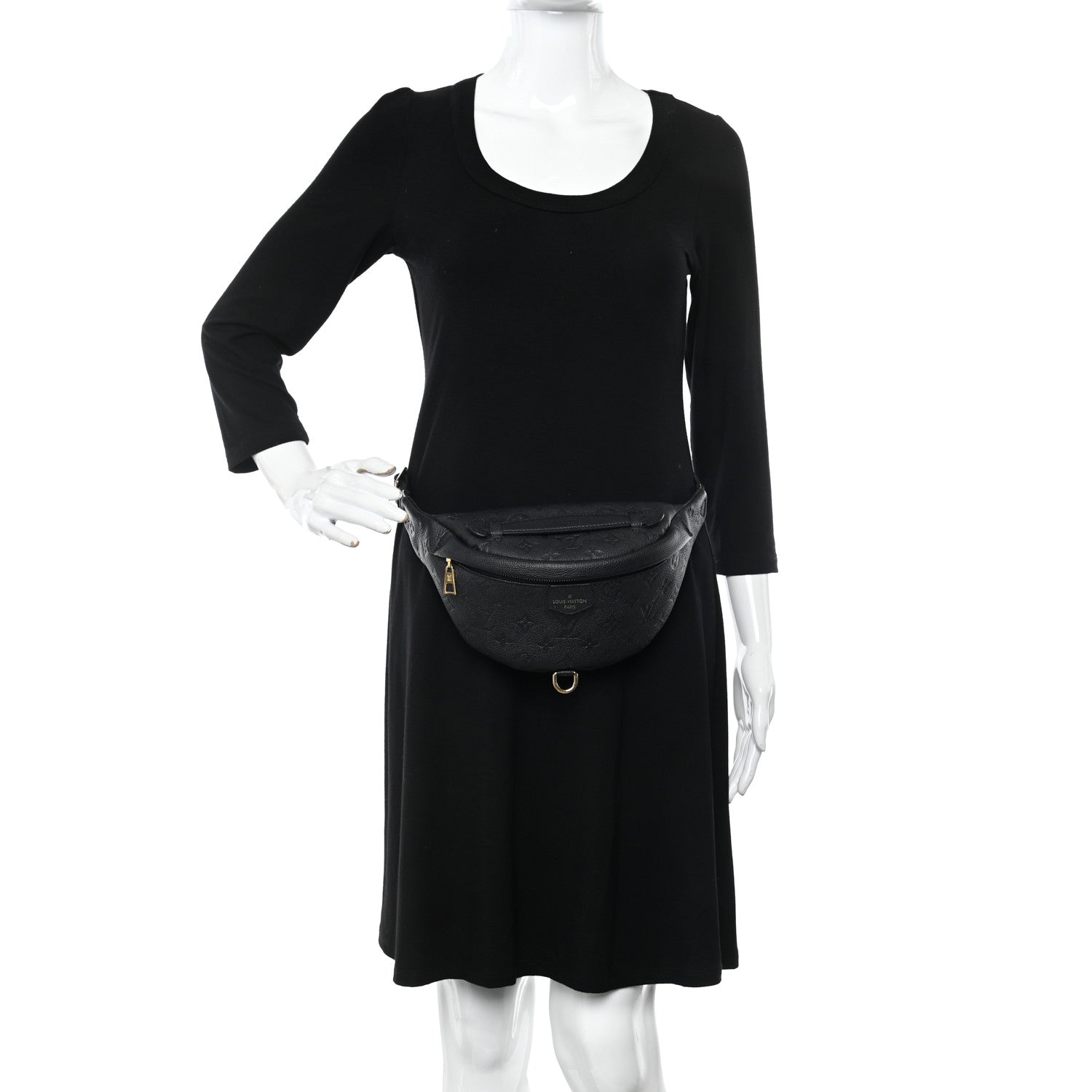Louis Vuitton Empreinte BumBag Black 2 of 14