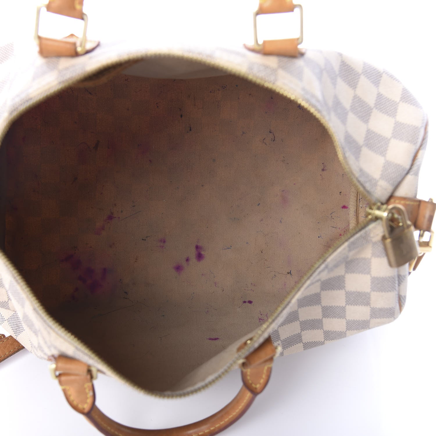 Louis Vuitton Damier Azur Speedy Bandouliere 35 6 of 14