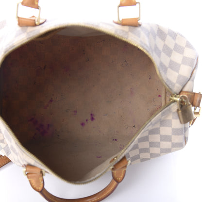 Louis Vuitton Damier Azur Speedy Bandouliere 35 6 of 14