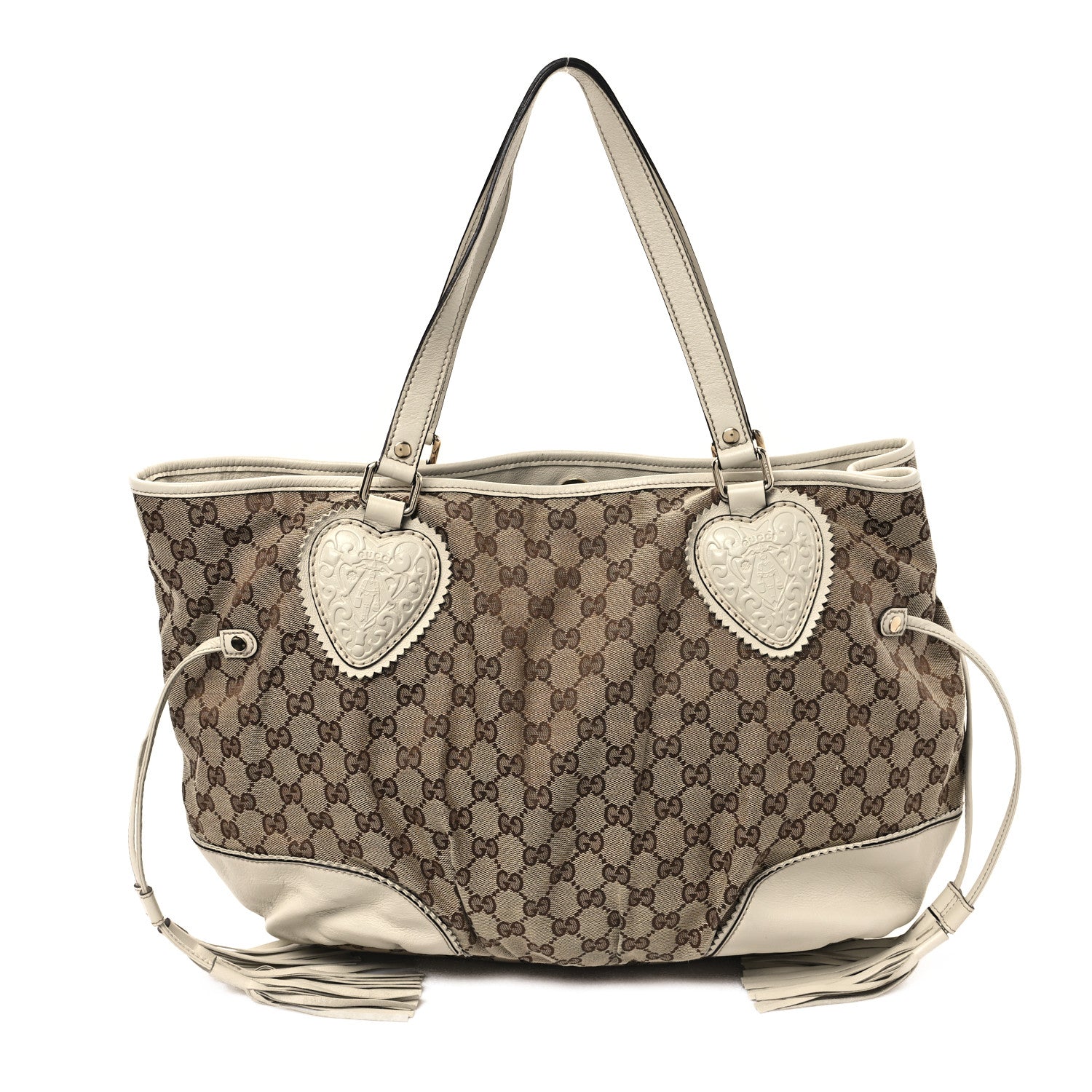 Gucci Monogram Large Tribeca Tote Off White 1 of 11