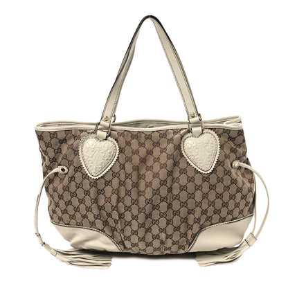 Gucci Monogram Large Tribeca Tote Off White 1 of 11