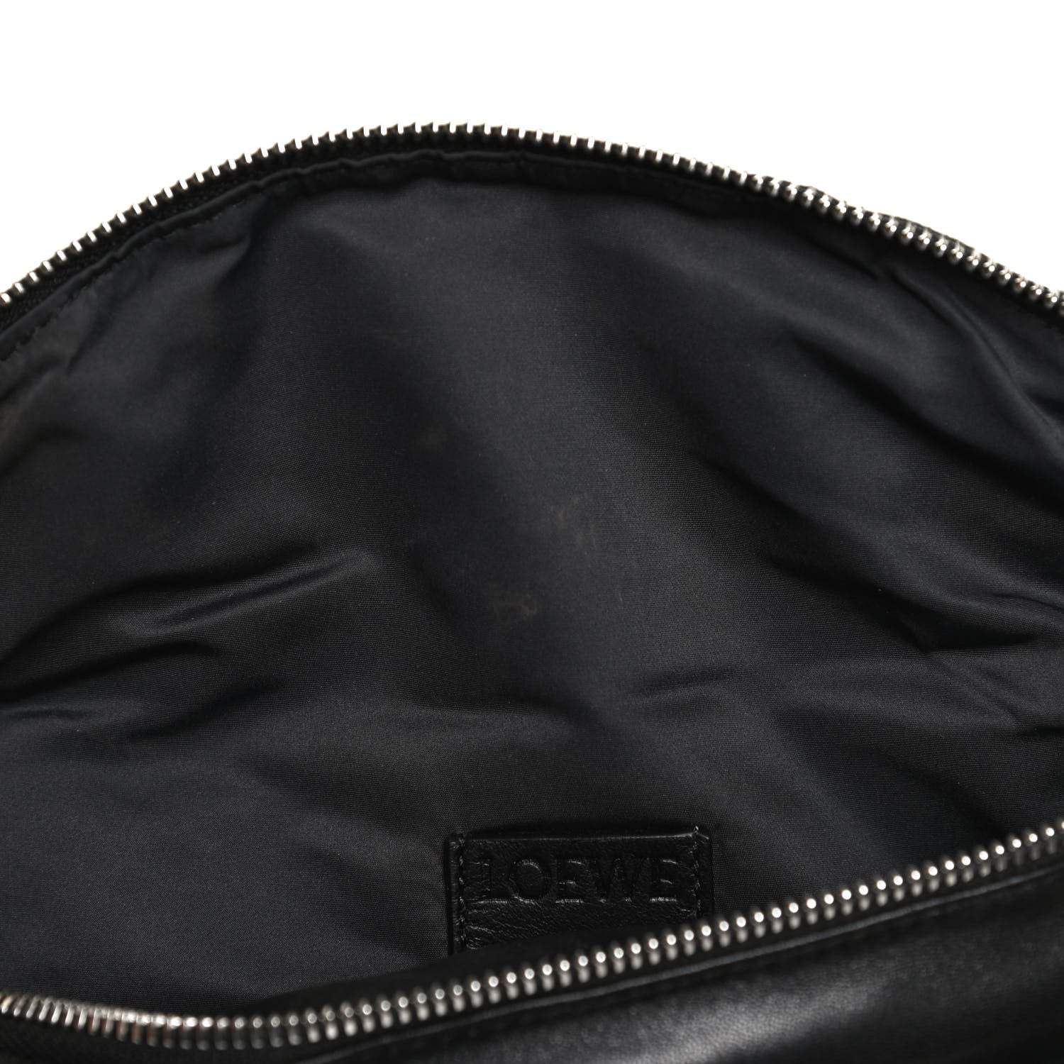 Loewe Calfskin Nylon Belt Bag Black 5 of 8