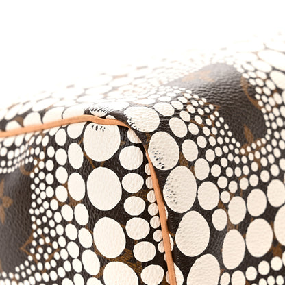 Louis Vuitton Monogram Kusama Town Speedy 30 White 11 of 12