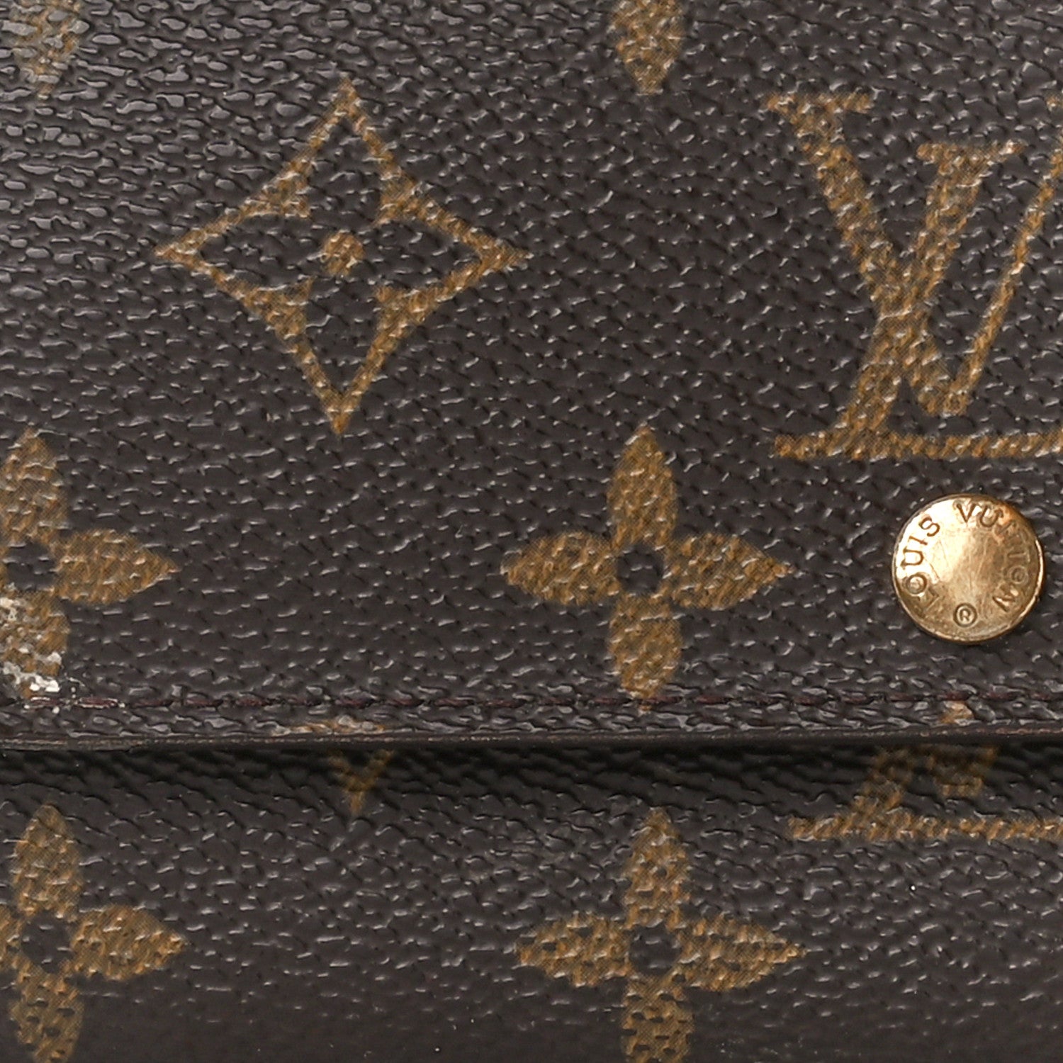 Louis Vuitton Monogram Porte-Monnaie Billets Tresor Wallet 9 of 12