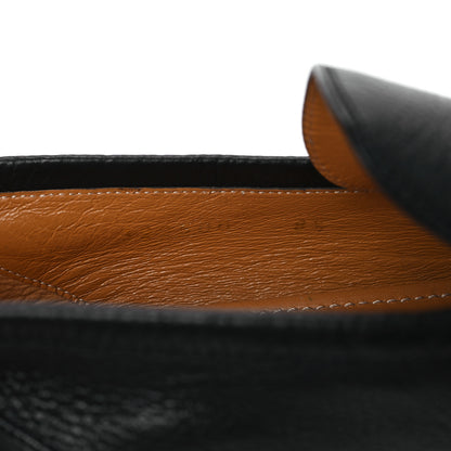 Gucci Calfskin Web Mens Horsebit Loafers 8.5 Black 8 of 9