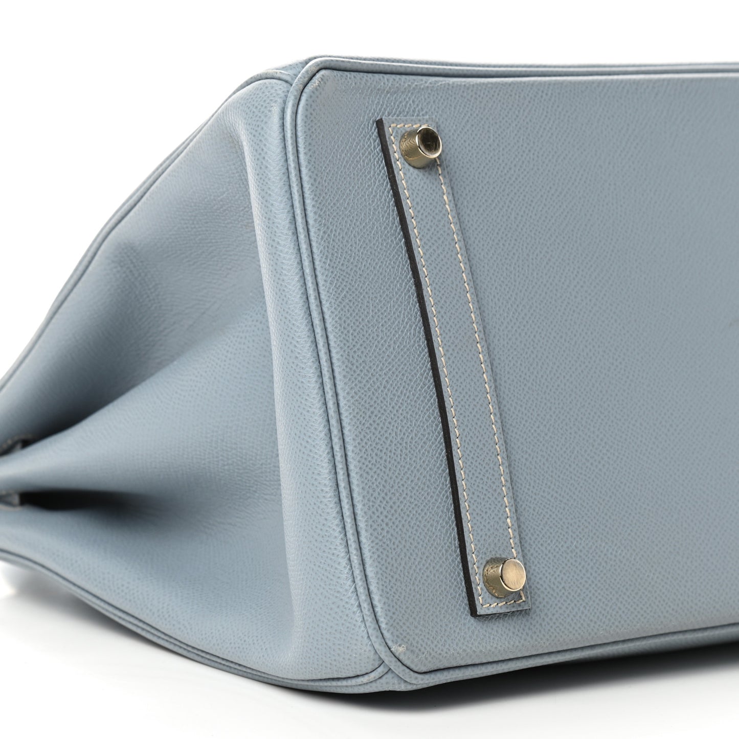 Epsom Birkin 35 Bleu Lin