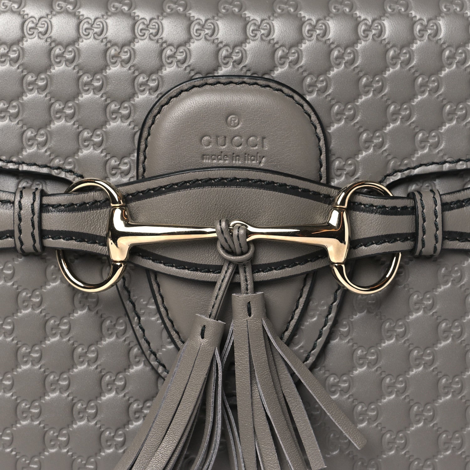 Gucci Soft Microguccissima Medium Emily Chain Shoulder Bag Loess 8 of 10