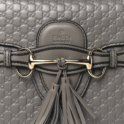 Gucci Soft Microguccissima Medium Emily Chain Shoulder Bag Loess 8 of 10