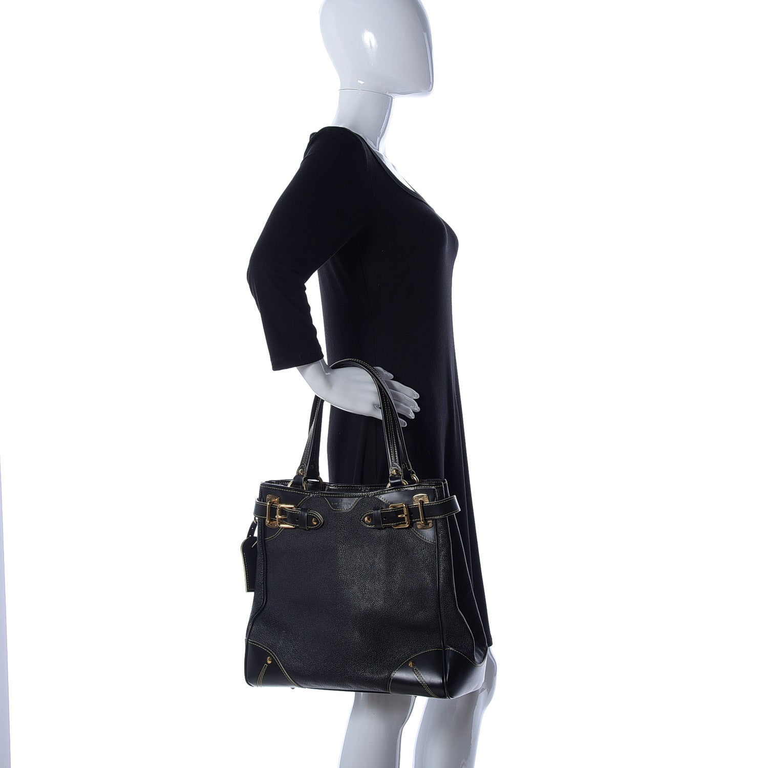 Louis Vuitton Suhali Le Majestueux Black 2 of 9